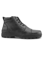 TSF Flexible & Comfort Uniform Police Boots With Zip (768-BLK) - Image 3