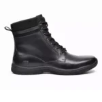 TSF Men's Premium Black Leather Tactical Boots