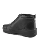 TSF Pure Leather Police Boot For Women's (724-BLK) - Image 4