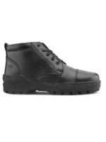 TSF Pure Leather Police Boot For Women's (724-BLK) - Image 3