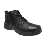 Men Textured Leather Round Toe Regular Boots - Image 2
