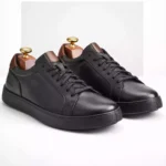 TSF Men Leather Slip-On Sneakers