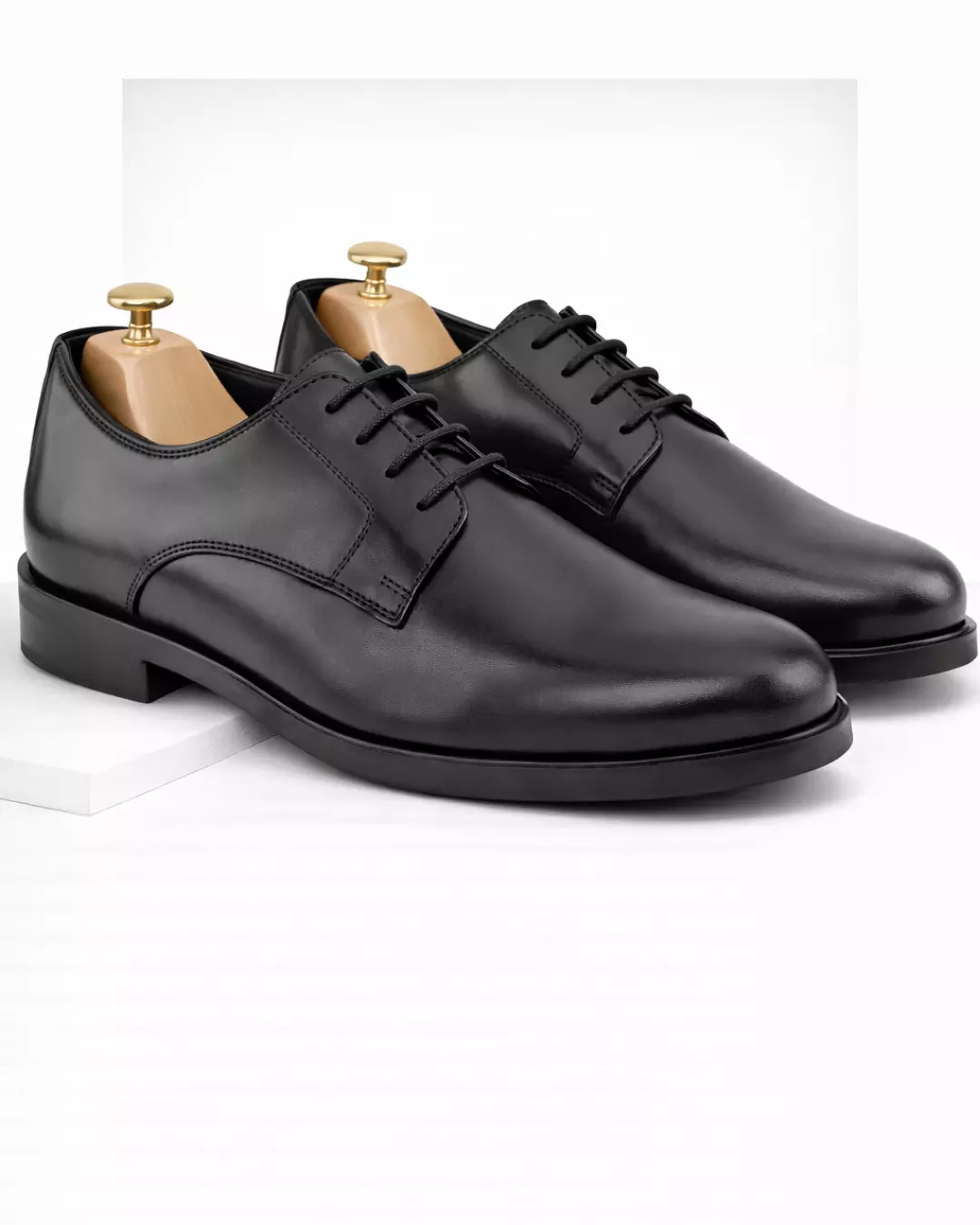24 TSF Classic Black Formal Lace-Up Shoes for Men – Timeless Office & Business Wear (Copy) - Image 1
