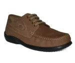 TSF Premium Brown Leather Lace-Up Shoes for Men – Smart Casual & Daily Office Wear - Image 2