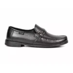 TSF Men Solid Leather Formal Loafers