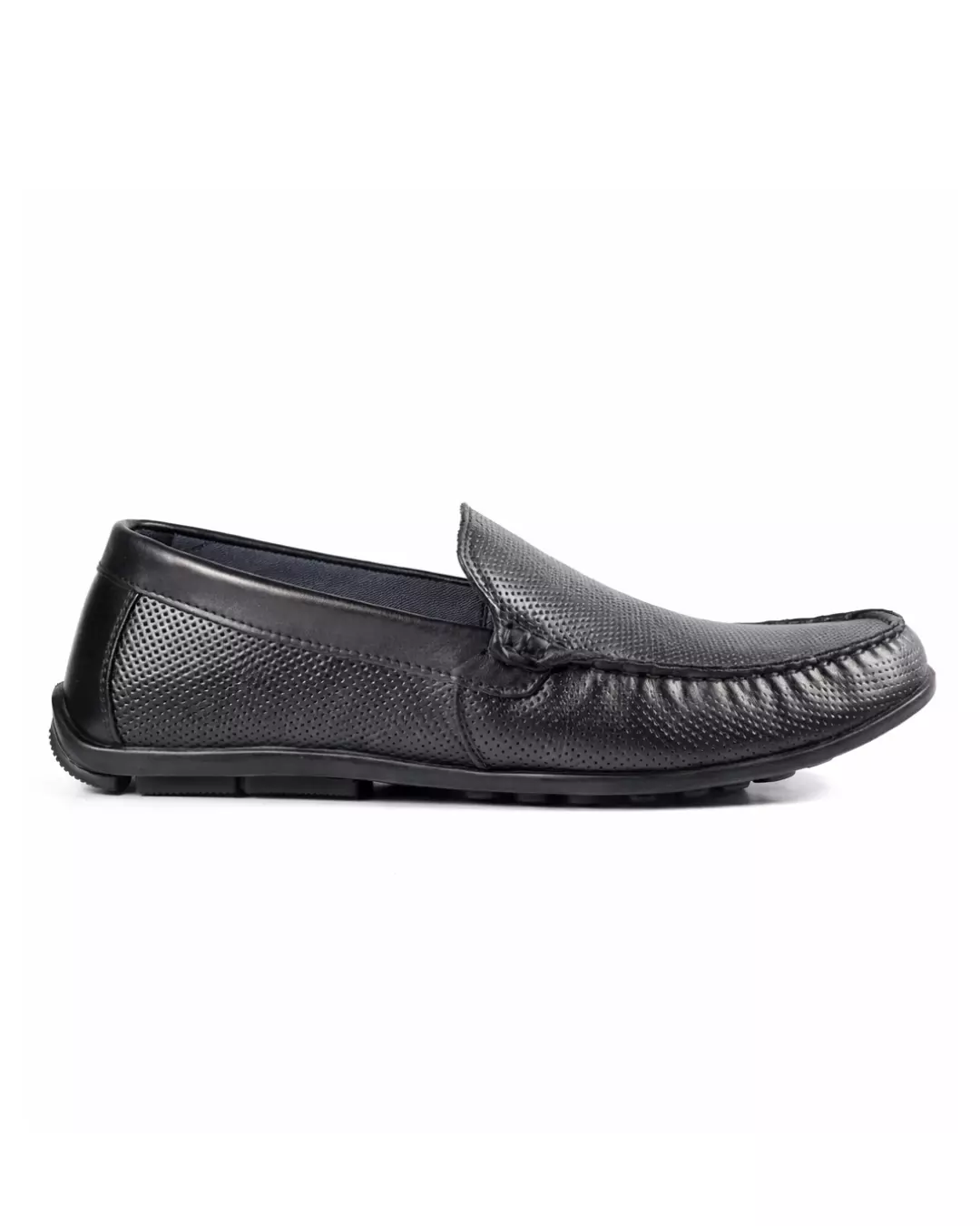 5 TSF Men Solid Leather Formal Loafers - Image 1
