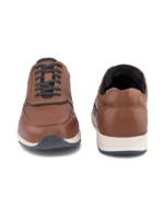 TSF Men Textured Leather Sneakers - Image 8