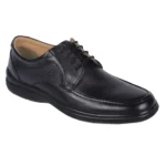 TSF Premium Black Leather Lace-Up Shoes for Men – Office & Daily Formal Wear - Image 2