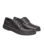 TSF Premium Black Leather Lace-Up Shoes for Men – Office & Daily Formal Wear - Image 4