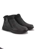 TSF GENUINE LEATHER WINTER FUR BOOT - Image 5