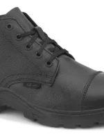Premium Genuine Leather Breathable Comfortable & Durable Police Boot (9401-BLK) - Image 7