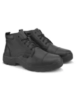 Premium Genuine Leather Breathable Comfortable & Durable Police Boot (9401-BLK) - Image 5