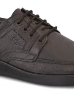 TSF Premium Brown Leather Lace-Up Shoes for Men – Office & Daily Wear Comfort - Image 7