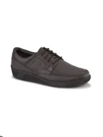 TSF Premium Brown Leather Lace-Up Shoes for Men – Office Daily Wear Comfort - Image 2