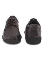 TSF Premium Brown Leather Lace-Up Shoes for Men – Office Daily Wear Comfort - Image 5