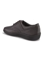 TSF Premium Brown Leather Lace-Up Shoes for Men – Office & Daily Wear Comfort - Image 4