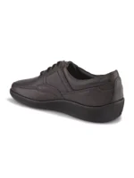 TSF Premium Brown Leather Lace-Up Shoes for Men – Office Daily Wear Comfort - Image 3