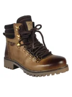 TSF L DIKE 06 BRN LETAHER FUR BOOT FOR WOMEN's - Image 2