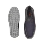 TSF Men Solid Leather Formal Loafers - Image 7