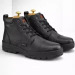 TSF Police Boots For Men's (787-BLK)