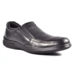 TSF Classic Black Leather Slip-On Shoes for Men – All-Day Comfort & Formal Style - Image 2