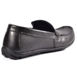 TSF Men Solid Leather Formal Loafers - Image 4