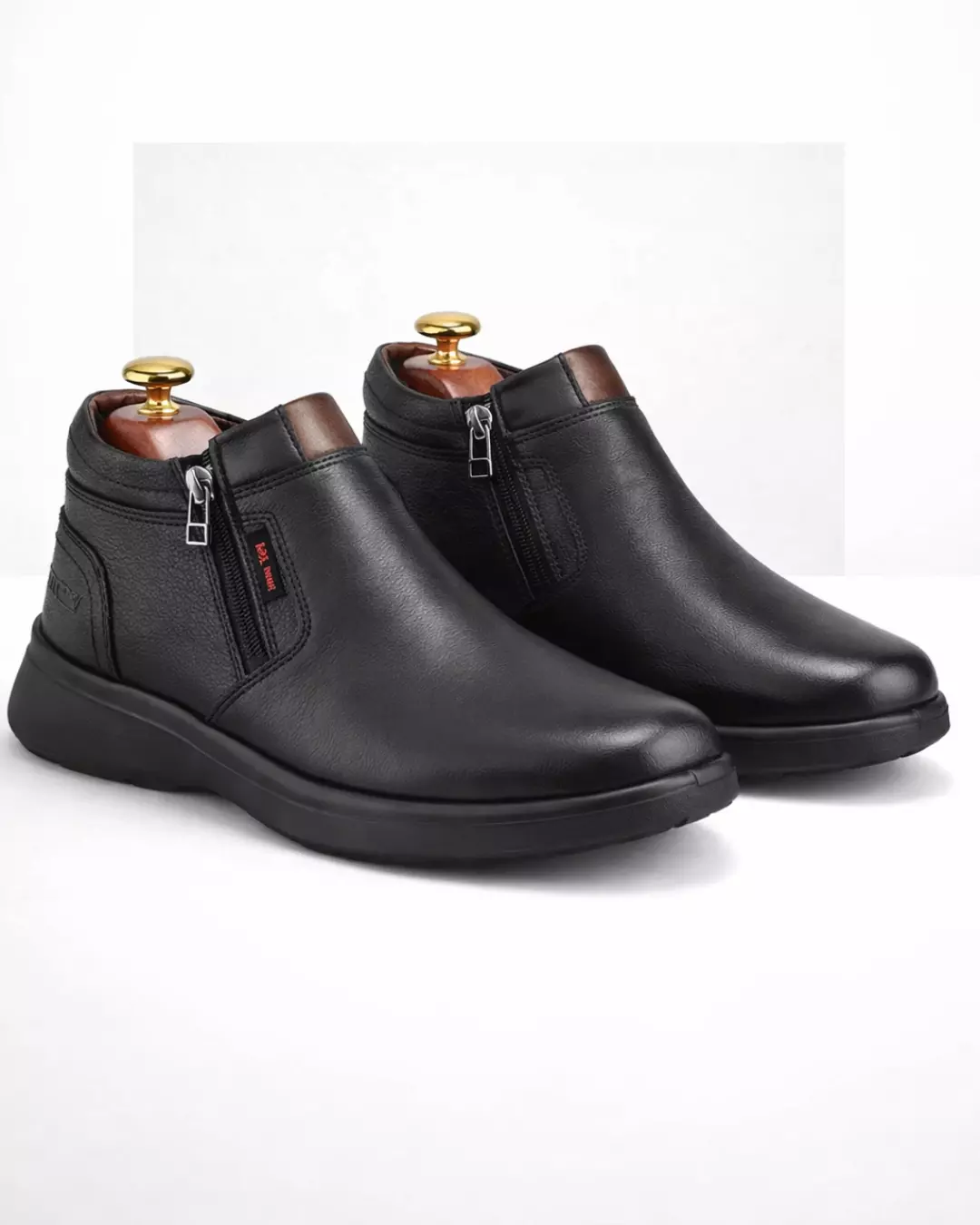 Untitled design TSF Winter Comfort Zip Boot (8617-BLK) - Image 1