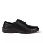 Women’s Stylish Black Lace-Up Shoes | Premium Leather | Comfortable Office & Daily Wear