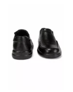 Men’s Black Leather Slip-On Formal Shoes | Comfortable Office Wear | Lightweight & Durable Design - Image 5
