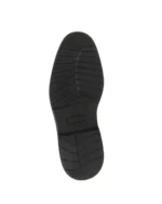 Men’s Classic Black Formal Velcro Shoes | Premium Leather Office & School Wear | Comfortable Slip-On Design - Image 5