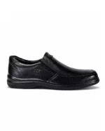 Men’s Black Leather Slip-On Formal Shoes | Comfortable Office Wear | Lightweight & Durable Design