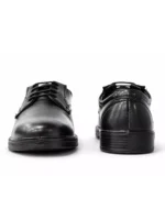 TSF Men’s Black Formal Uniform Shoes | Premium Leather Finish Lace-Up Office & Duty Shoes - Image 5