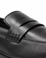 Men’s Black Synthetic Slip-On Formal Loafers – Classic Comfort & Style - Image 5