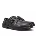 Black Monk Strap Formal Shoes for Men – Synthetic Leather Office Wear - Image 6