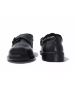 Black Monk Strap Formal Shoes for Men – Synthetic Leather Office Wear - Image 5