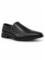 TSF Men's Black Textured Formal Slip-On Shoes | Premium Office, Business & Party Wear - Image 3