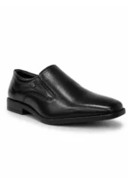 TSF Premium Leather Men's Black Formal Slip-On Shoes | Office, Business & Party Wear - Image 3