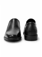 TSF Premium Leather Men's Black Formal Slip-On Shoes | Office, Business & Party Wear - Image 6