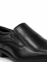 TSF Premium Leather Men's Black Formal Slip-On Shoes | Office, Business & Party Wear - Image 7