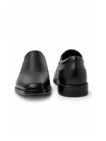 TSF Men's Black Textured Formal Slip-On Shoes | Premium Office, Business & Party Wear - Image 6