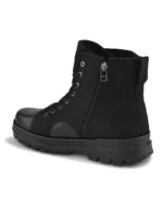 TSF Army & Police Tactical Duty Boots | High Ankle Military Boots | Rugged Black Sole | Lace-Up Security & Outdoor Boots - Image 4