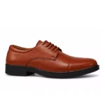 TSF Men's RedTan Police Formal Shoes – Professional Style & Classic Design